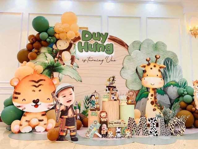 Decor sinh nhật cho bé trai Decor sinh nhật cho bé trai
