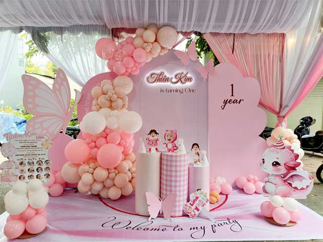 Trang trí sinh nhật bé trai, bé gái tại Thủ Dầu Một