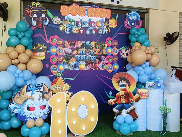 Trang trí sinh nhật bé trai, bé gái tại Thủ Dầu Một