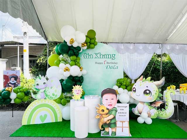 Cách trang trí thôi nôi tại nhà cho bé trai