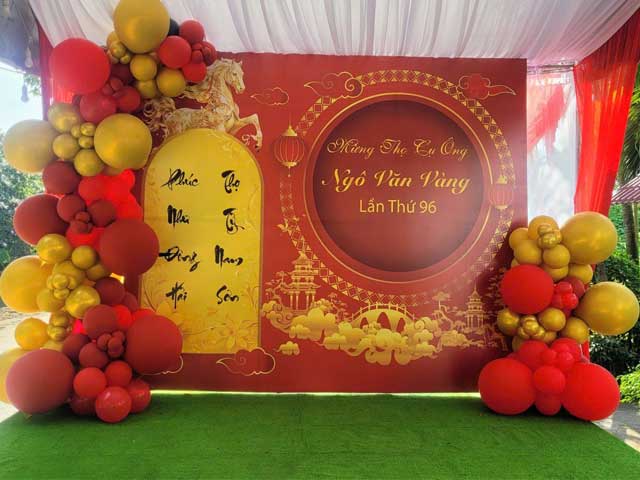 Trang Trí Mừng Thọ Giá Bao Nhiêu Tiền Trang Trí Mừng Thọ Giá Bao Nhiêu Tiền