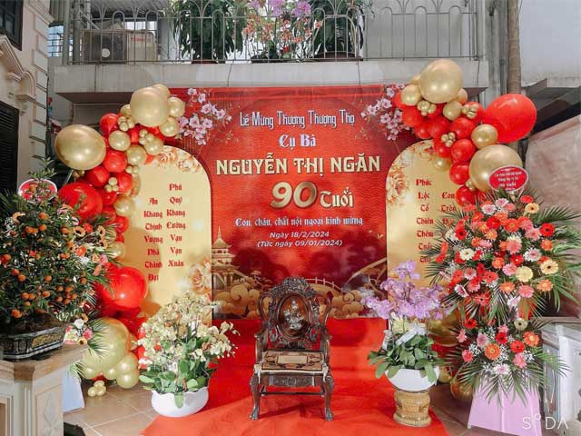 Thiết Kế Backdrop Mừng Thọ Ông Bà, Cha Mẹ