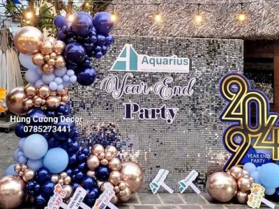 Top 30 mẫu backdrop tất niên cuối năm đẹp 2025