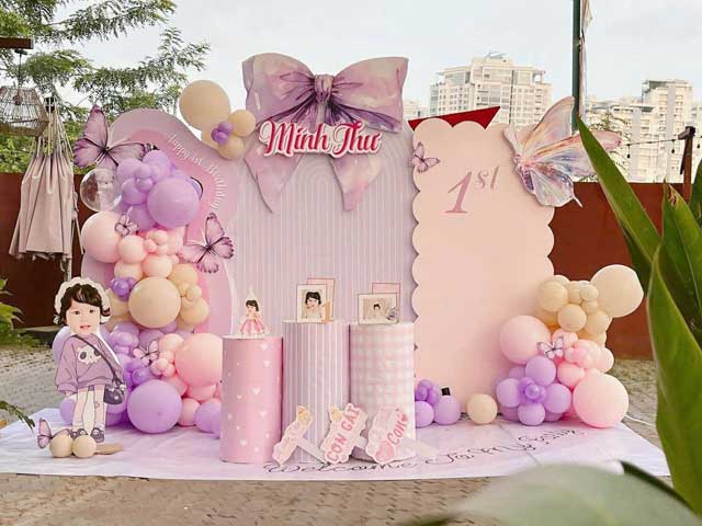 Trang Trí Tiệc Thôi Nôi