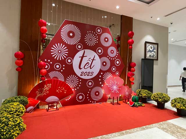 Thi Công Tiểu Cảnh Tết Chuyên Nghiệp