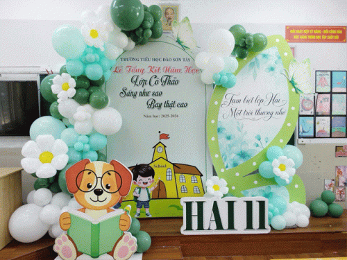 Mẫu Trang trí lễ bế giảng năm học đẹp, ấn tượng tại HCM