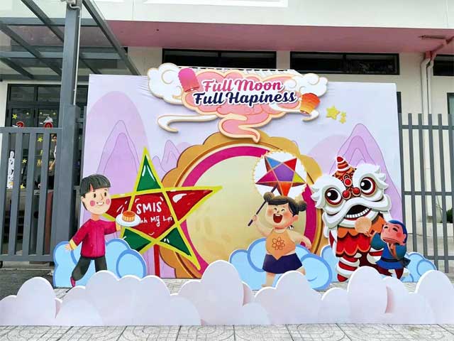 Trang trí trung thu ngoài trời Trang trí trung thu ngoài trời