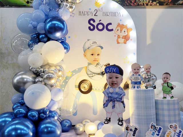 Ý tưởng tổ chức sinh nhật cho bé trai