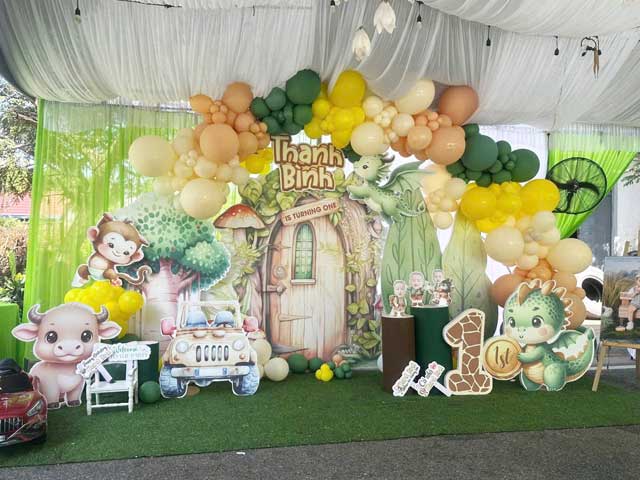 Ý Tưởng Trang Trí Thôi Nôi Cho Bé Tuổi Tỵ