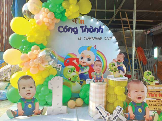 Ý tưởng trang trí thôi nôi cho bé trai