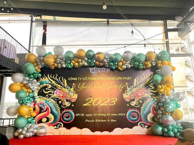 Ý Tưởng Trang Trí Tiệc Year End Party Đẳng Cấp